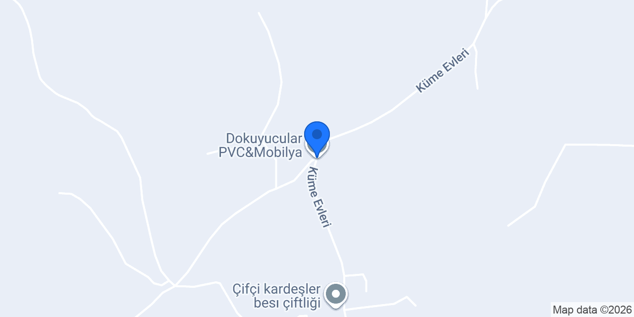Dokuyucular PVC&Mobilya konumu
