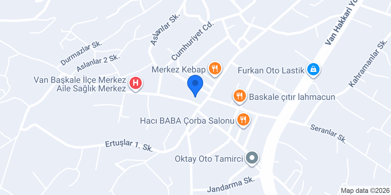 Hacı Osman Pastanesi konumu
