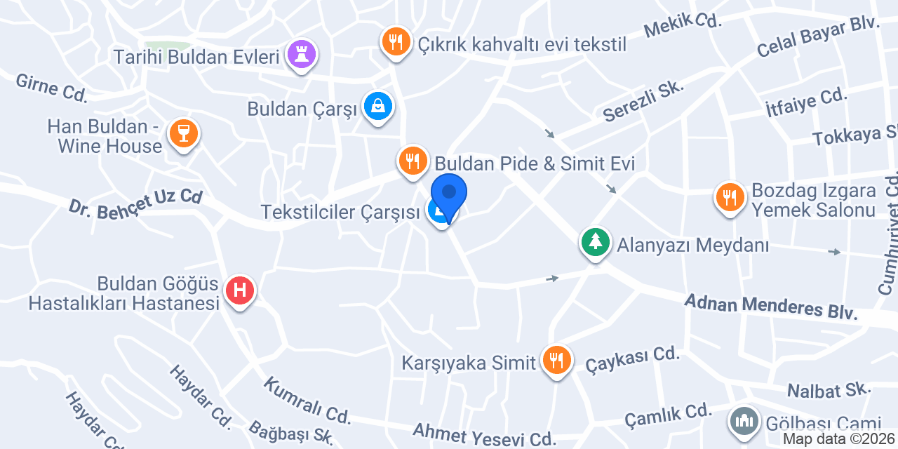 Serkan Erkek Kuaförü konumu