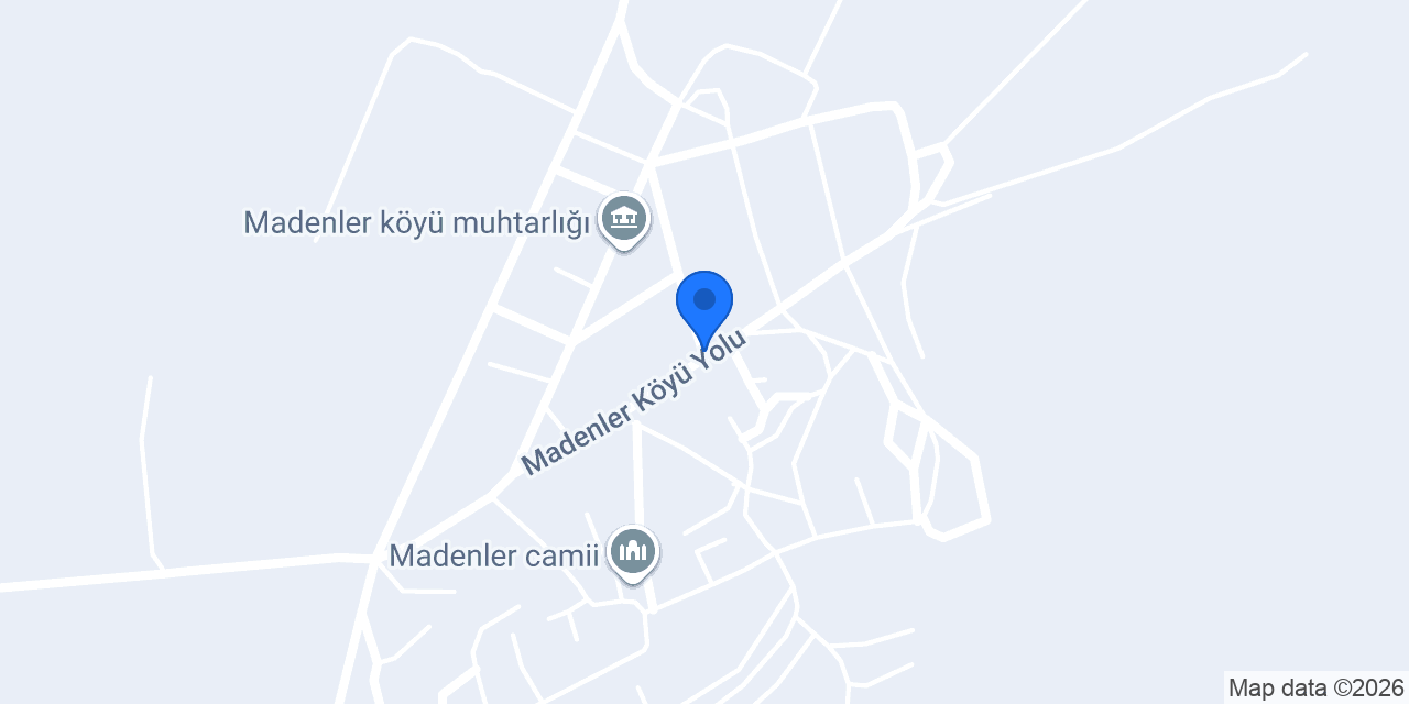 Madenler İlköğretim Okulu konumu