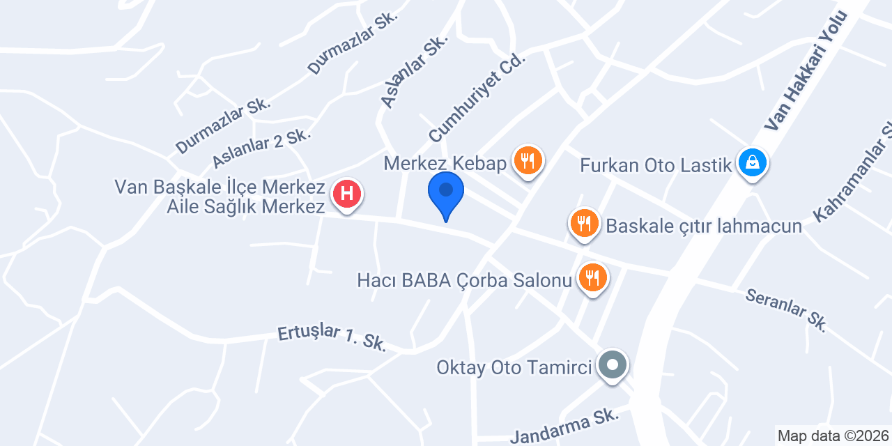 Kraliçe Fistan konumu
