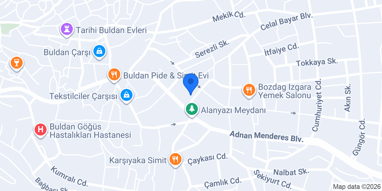 Doğal Yaşam Buldan konumu