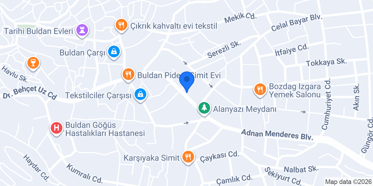 Semerci Veteriner Kliniği konumu