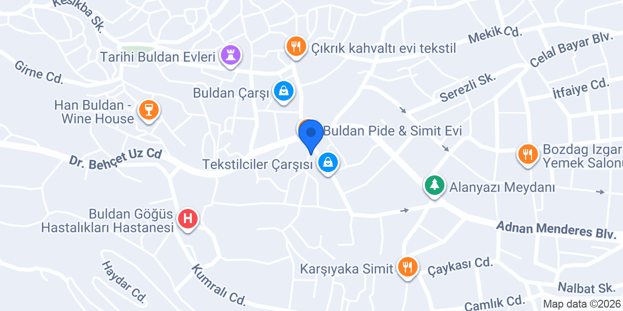 Buldan Müftülüğü konumu