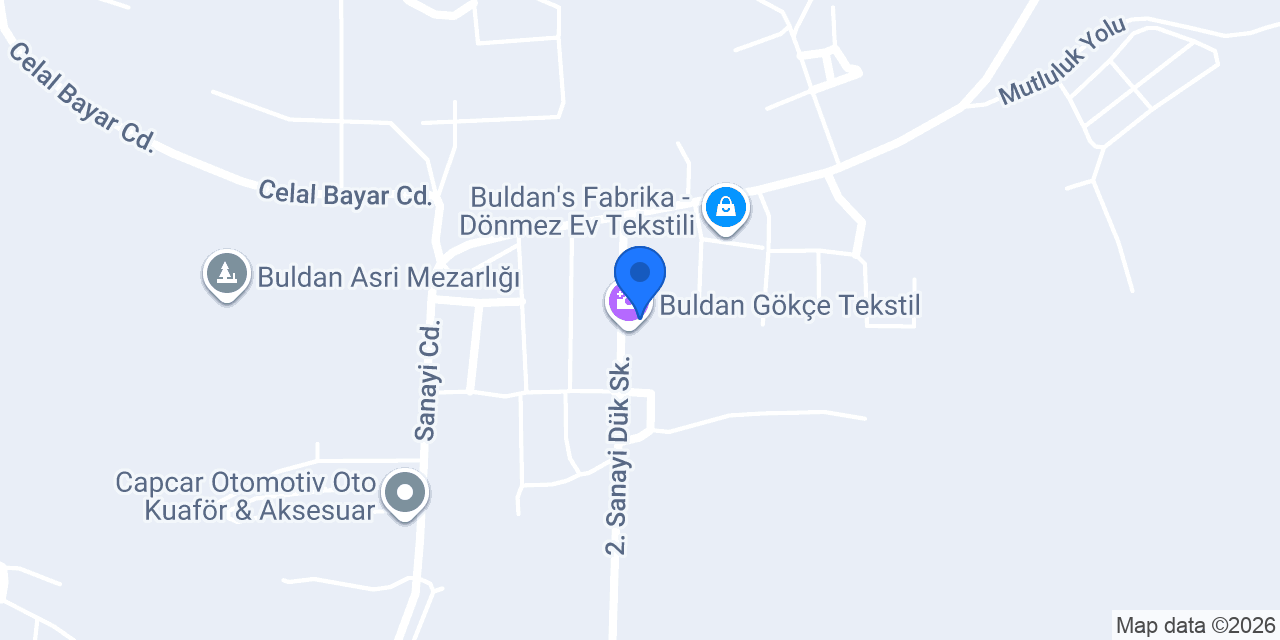 Uludağ Havlu Tekstil _GENÇ ULUDAĞ TEKSTİL konumu