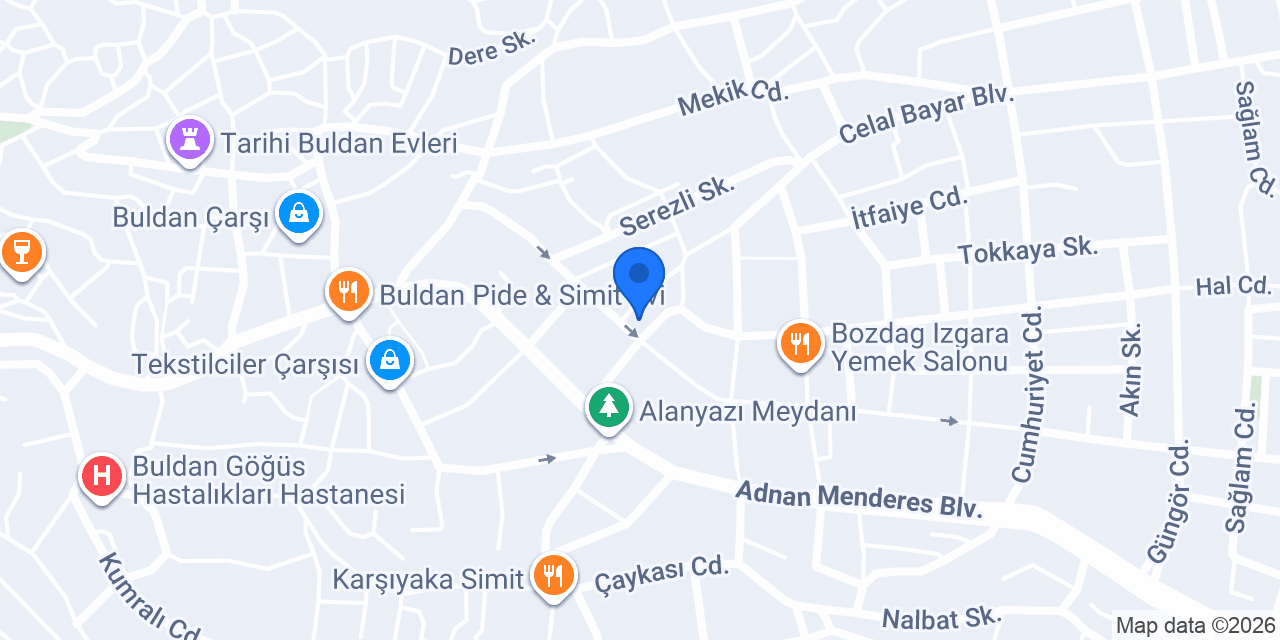 BAŞDURNALI MİMARLIK BULDAN ŞUBESİ konumu