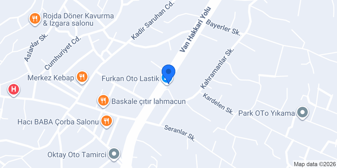 Uyaş Rent a Car konumu