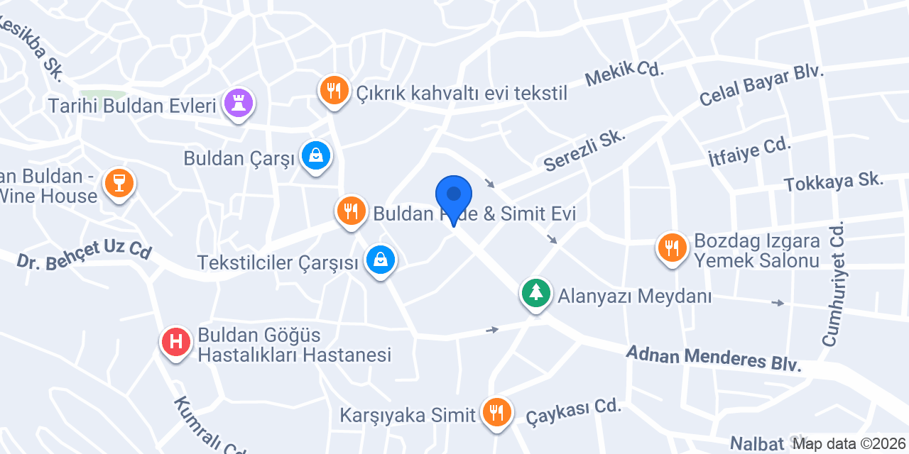 Püye Fast Food konumu
