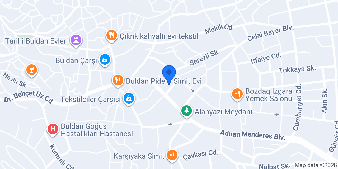 Sarıtepe Şarküteri konumu
