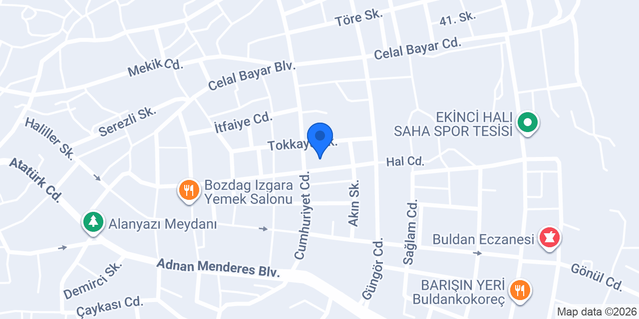 ADIYÖREM ÇİĞ KÖFTE CAFE BULDAN konumu