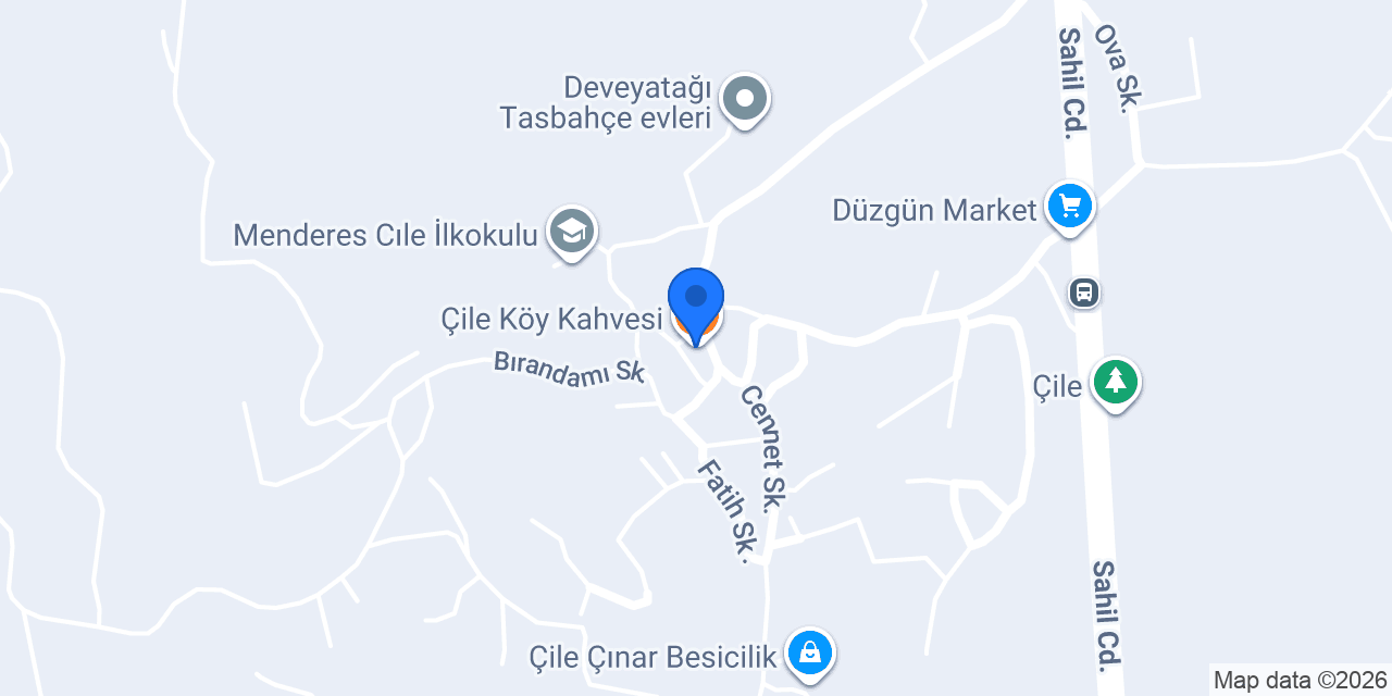 Çile Köy Kahvesi konumu
