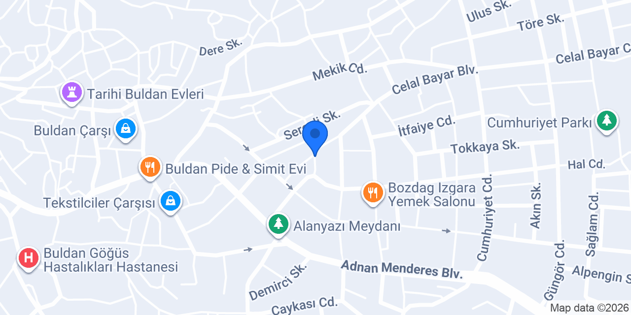 Buldan Cep Teknik konumu