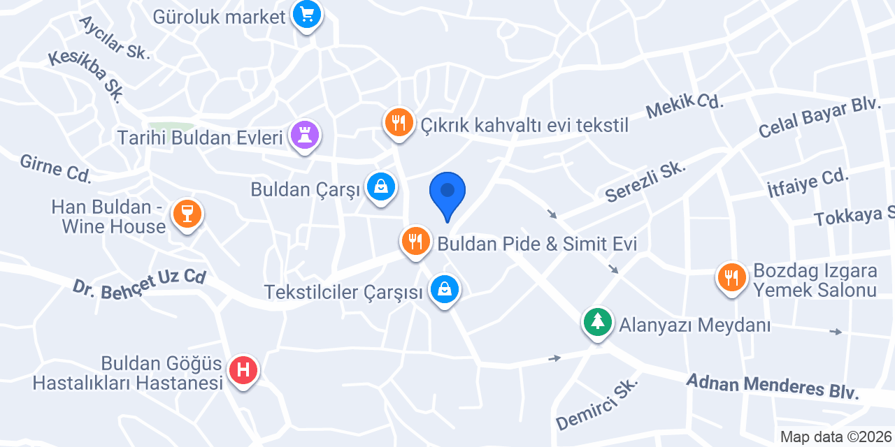 Ersoy Büfe konumu
