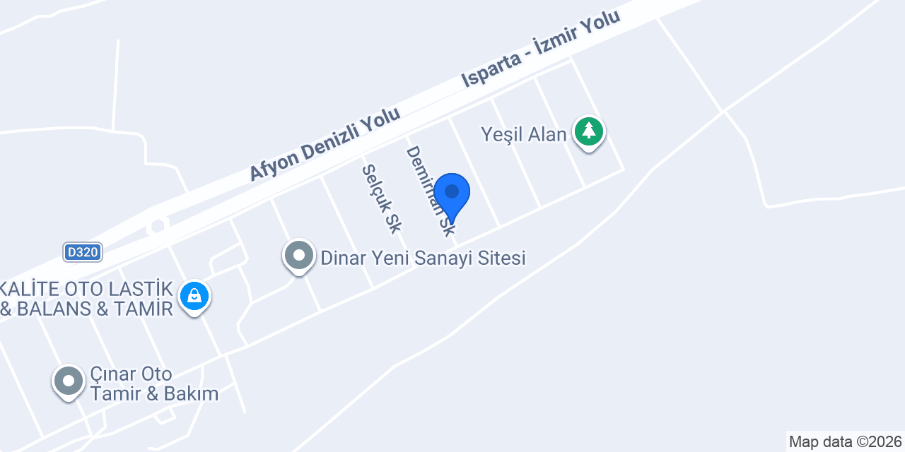Özgür Plastik konumu