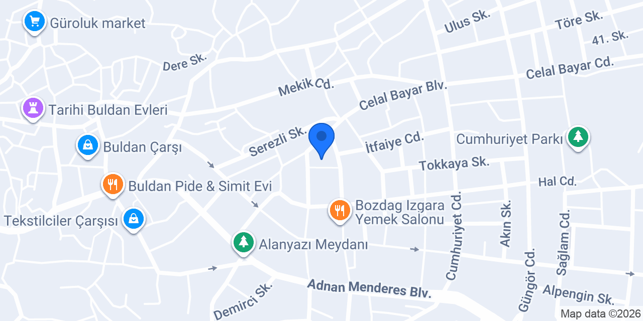 BELLEZZA SALOON BAYAN KUAFÖRÜ konumu