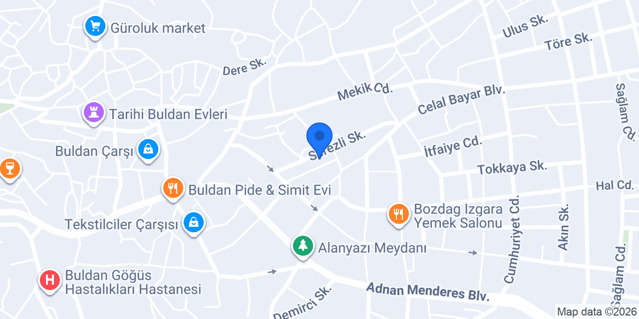 Fizyoterapist Esma Akkuş konumu