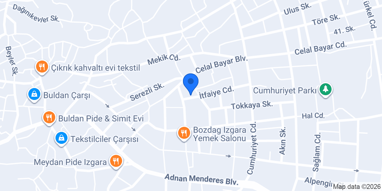 Çolaklar İnşaat konumu