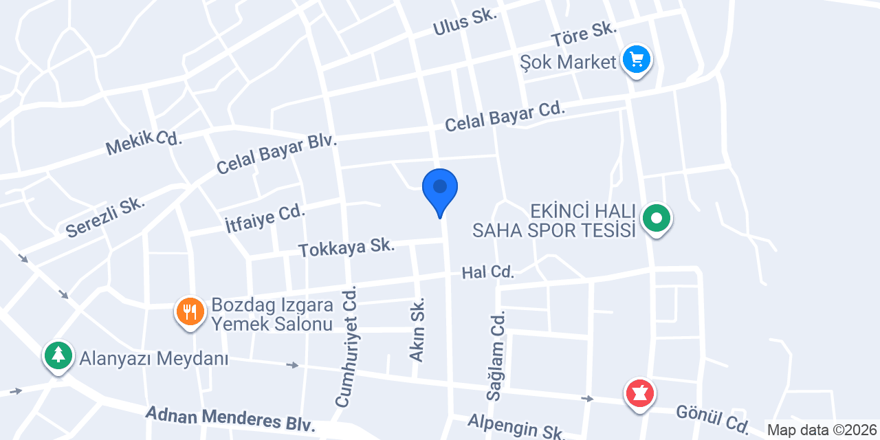 Albayrak lahmacun konumu