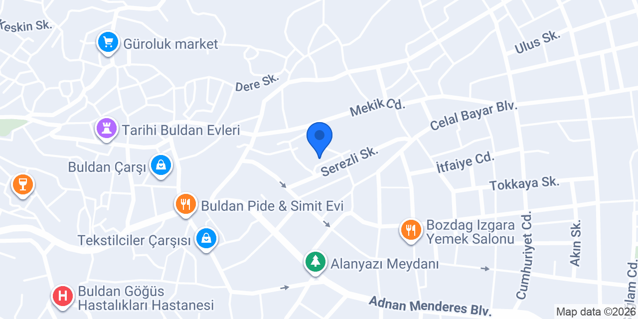 Biyomet İlaçlama konumu