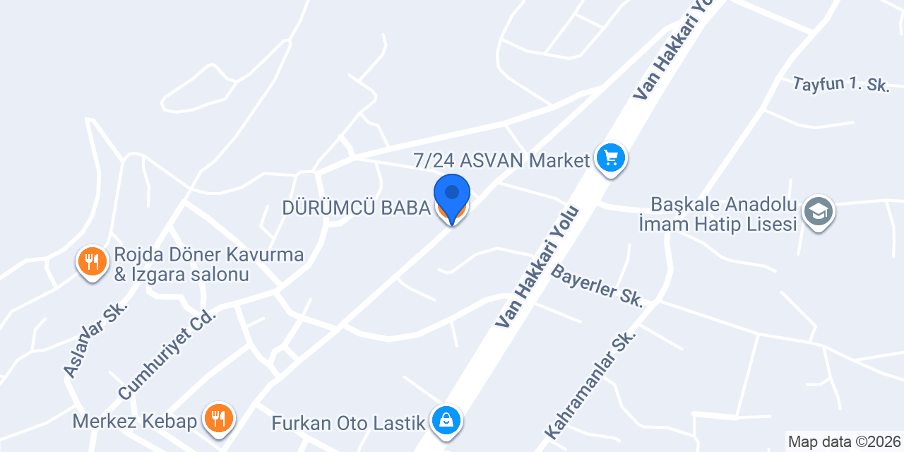 DÜRÜMCÜ BABA konumu