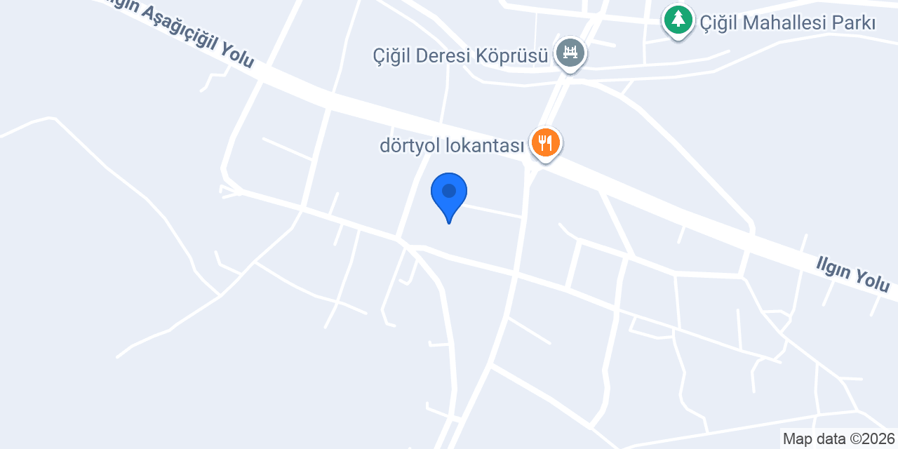 Çiğil 60. Yıl İlkokulu konumu