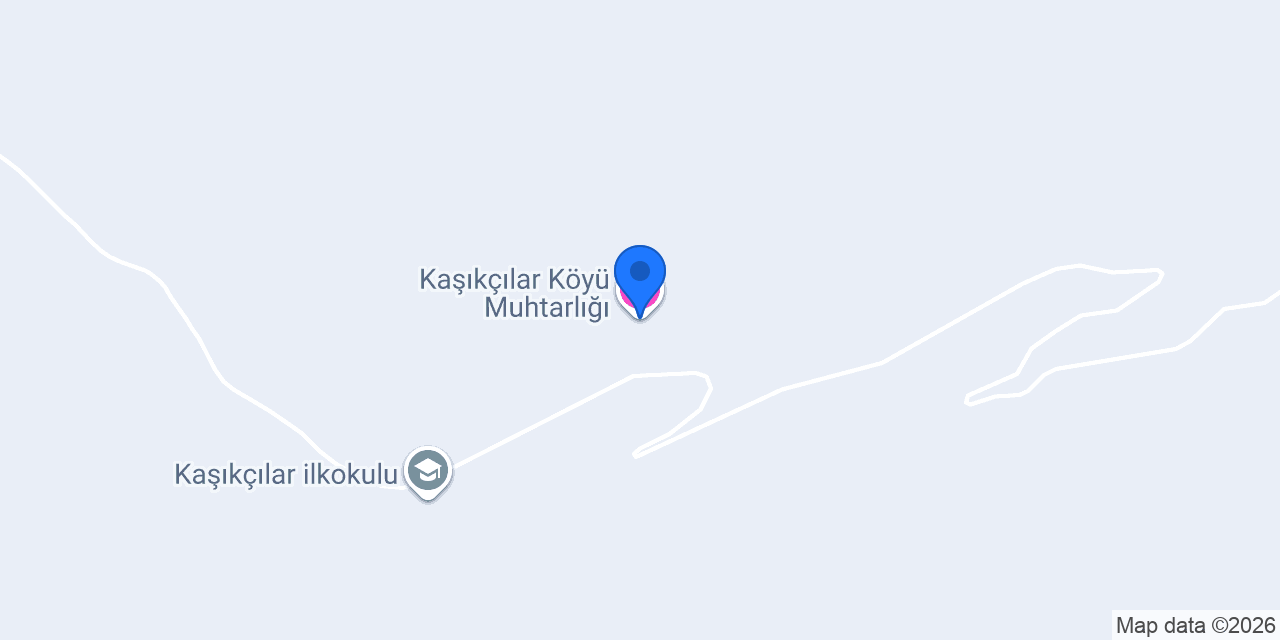 Kaşıkçılar Köyü Muhtarlığı konumu