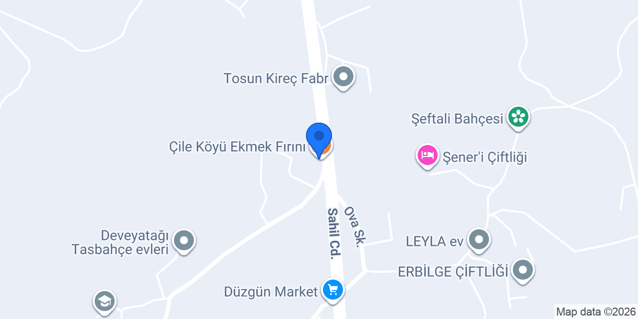 Çile Köyü Ekmek Fırını konumu