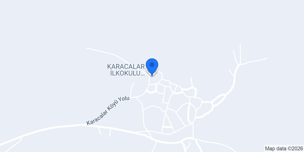 KARACALAR İLKOKULU ORTAOKULU MÜDÜRLÜĞÜ konumu