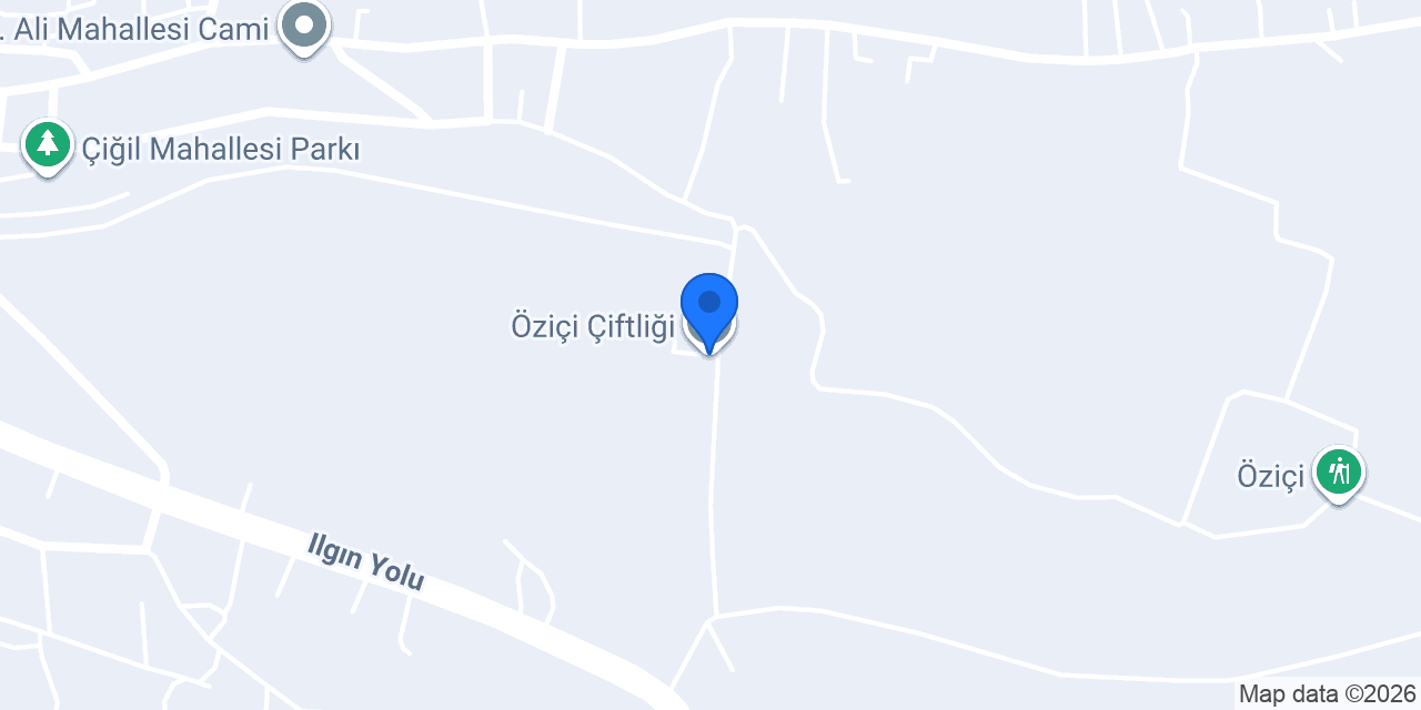 Öziçi Çiftliği konumu