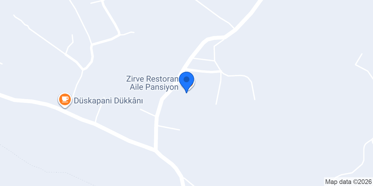 Zirve Restoran Aile Pansiyon konumu