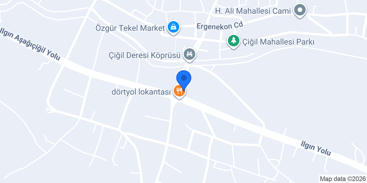 Çiğil Çay Keyfi konumu