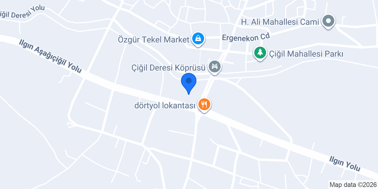 çiğil lisesi konumu
