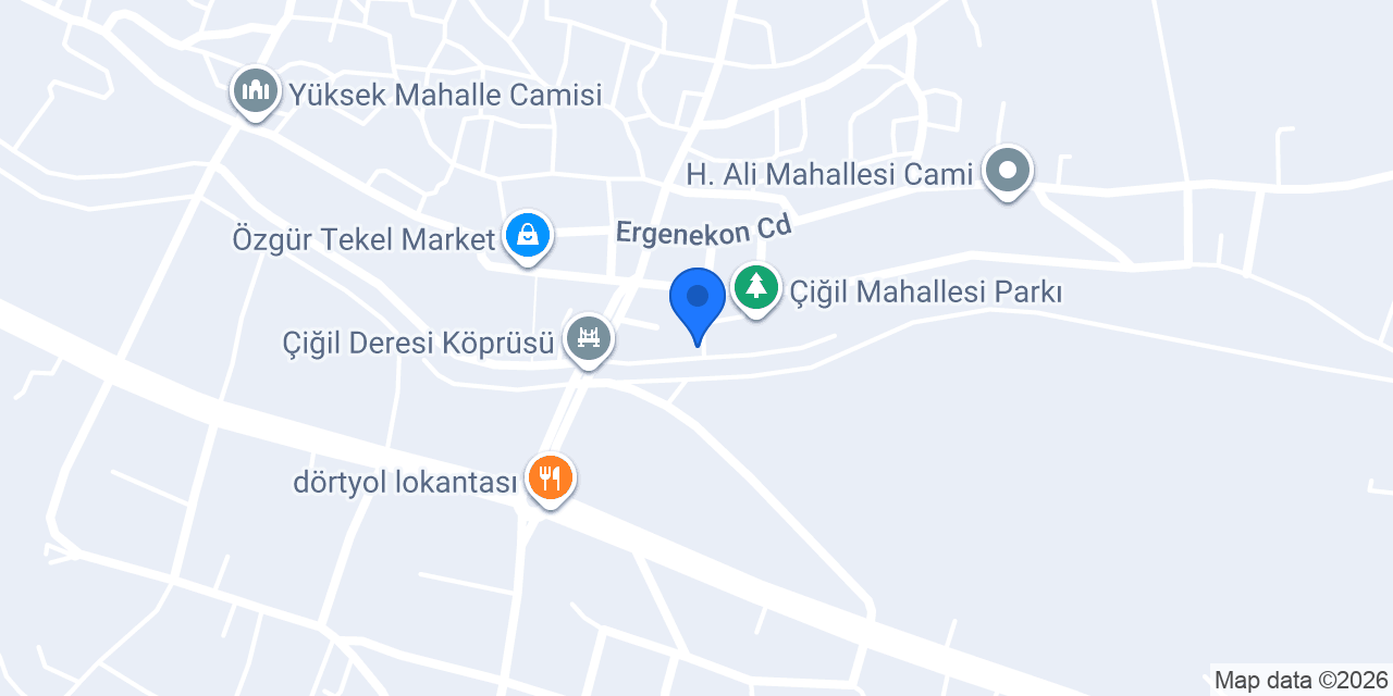 Çiğil motor konumu