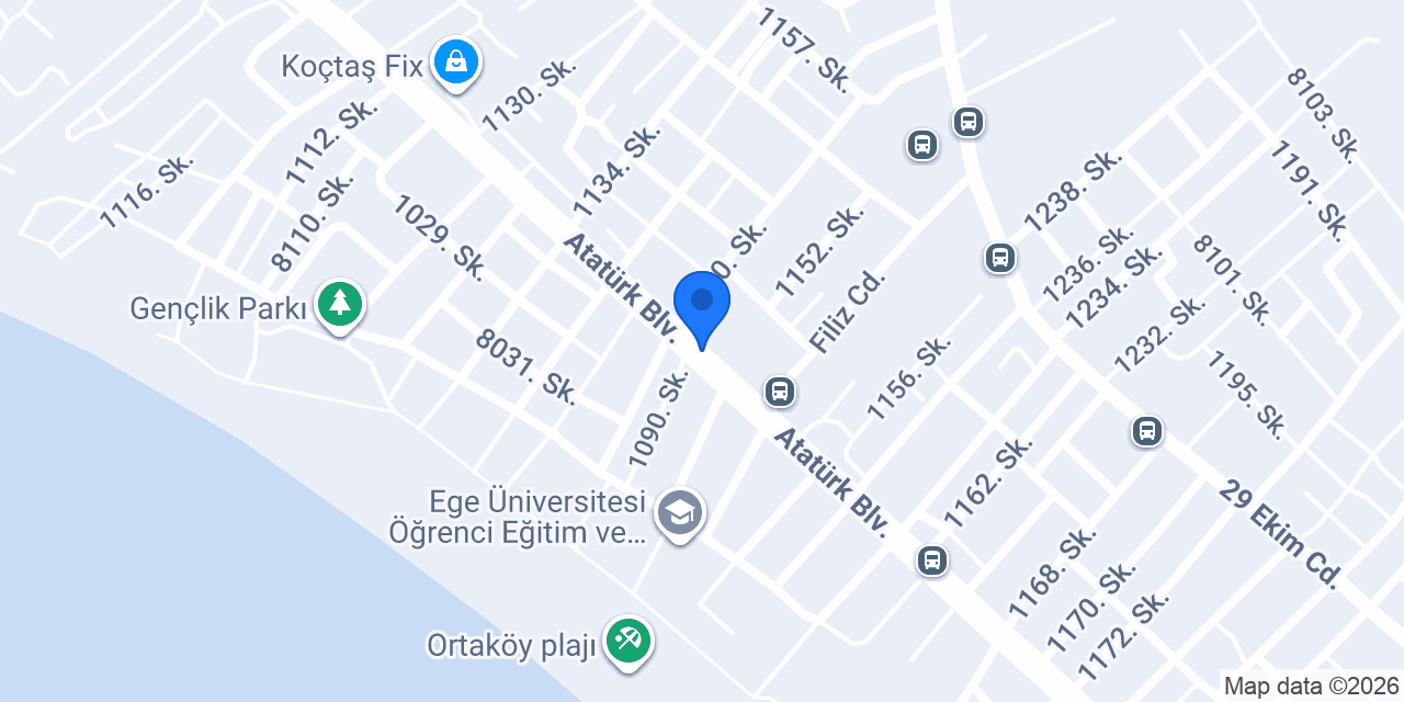 Seramiksan Buca Yapı Özdere Mağaza konumu