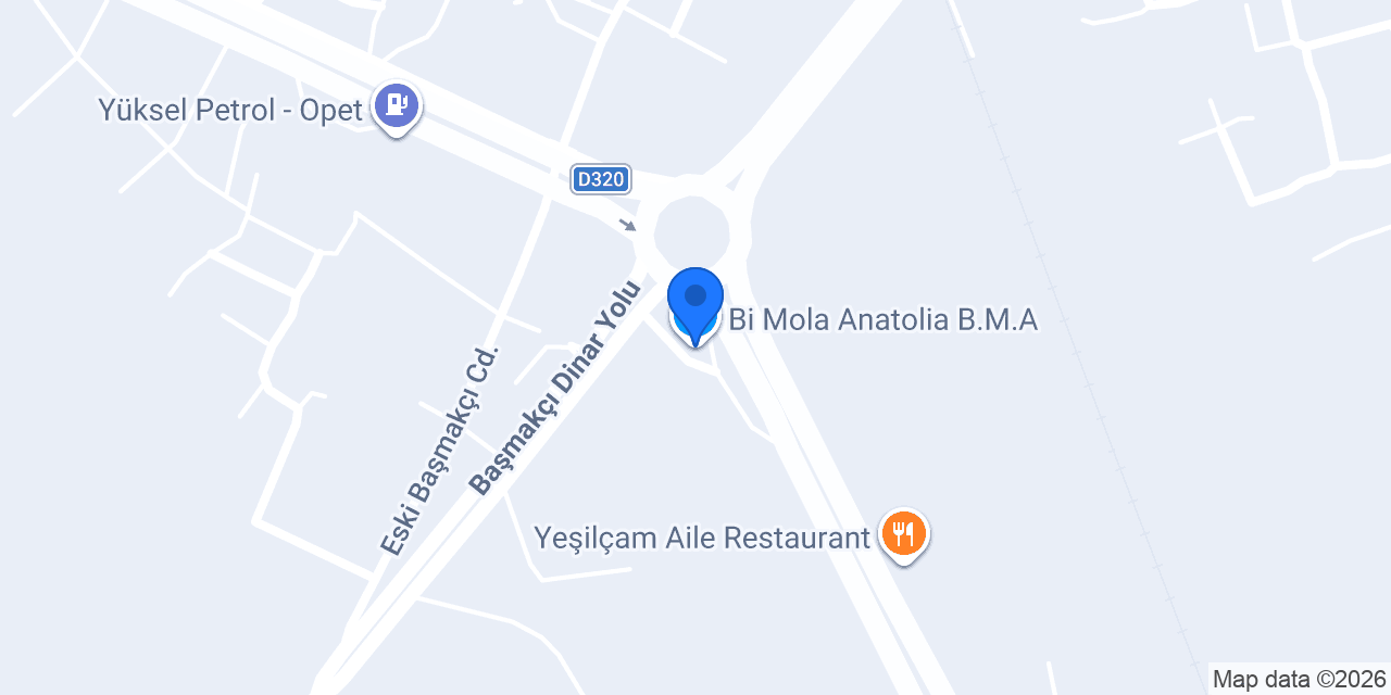 Bi Mola Anatolia B.M.A. konumu