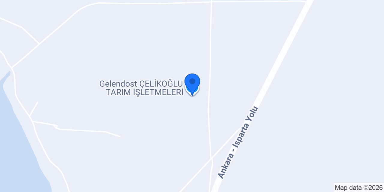 Gelendost ÇELİKOĞLU TARIM İŞLETMELERİ konumu