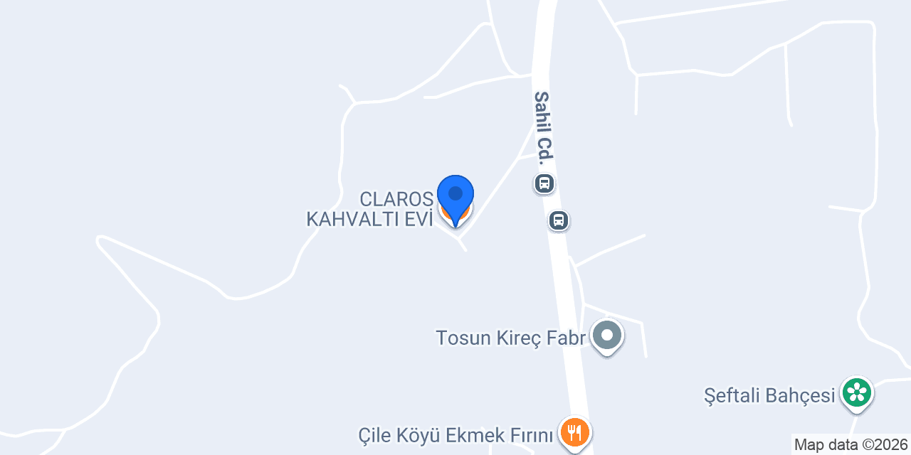 CLAROS KAHVALTI EVİ konumu