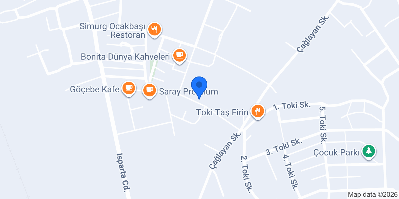 Prestij Restaurant & Cafe Dinar konumu