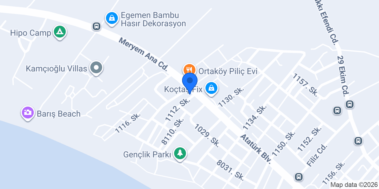 ÖZDERE EMLAK DÜNYASI konumu