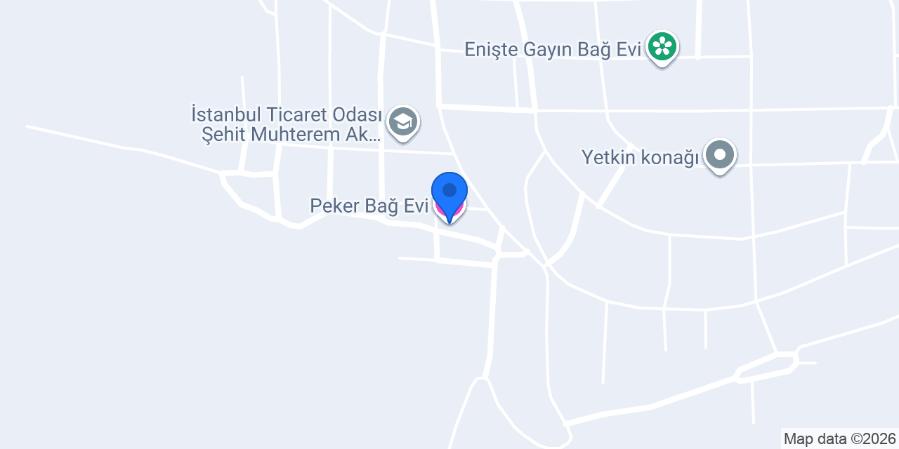 Peker Bağ Evi konumu