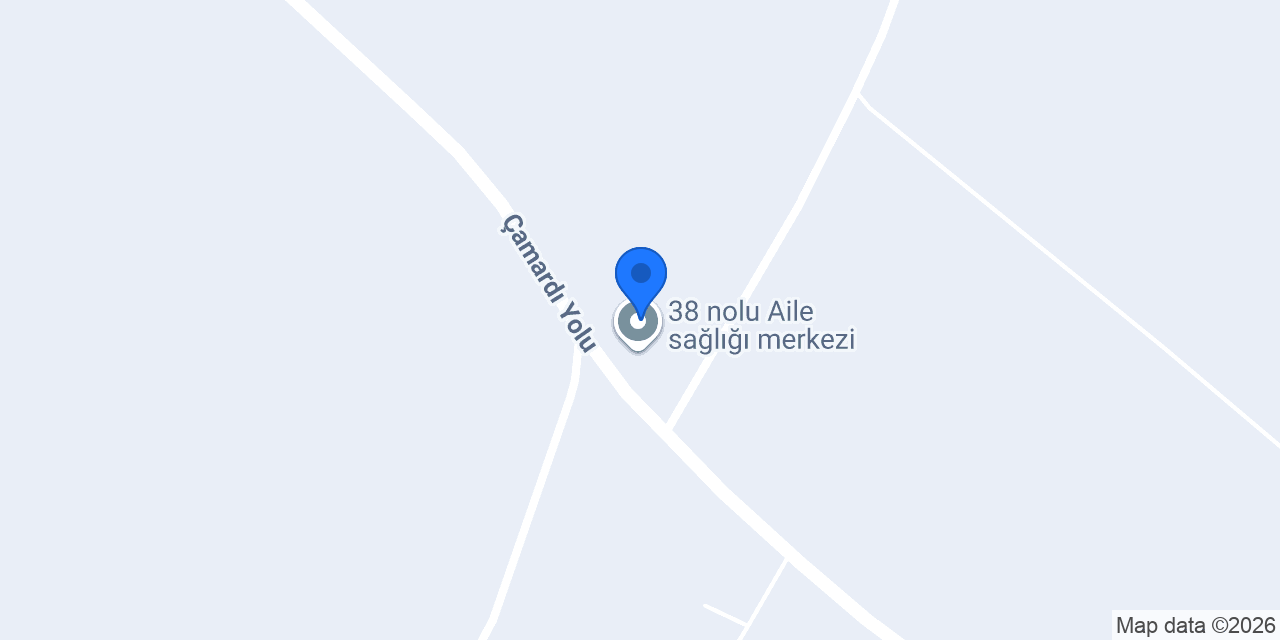 Çayırlı Aile Sağlığı Merkezi konumu