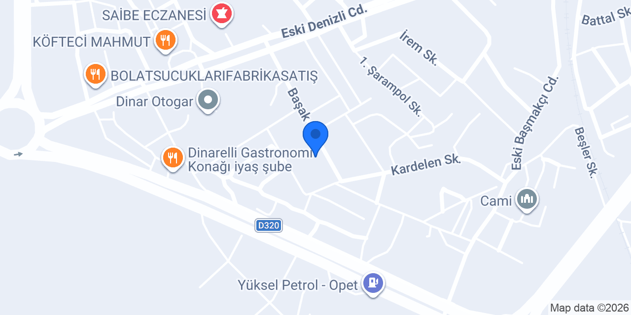 SERVETOĞLU YEM konumu