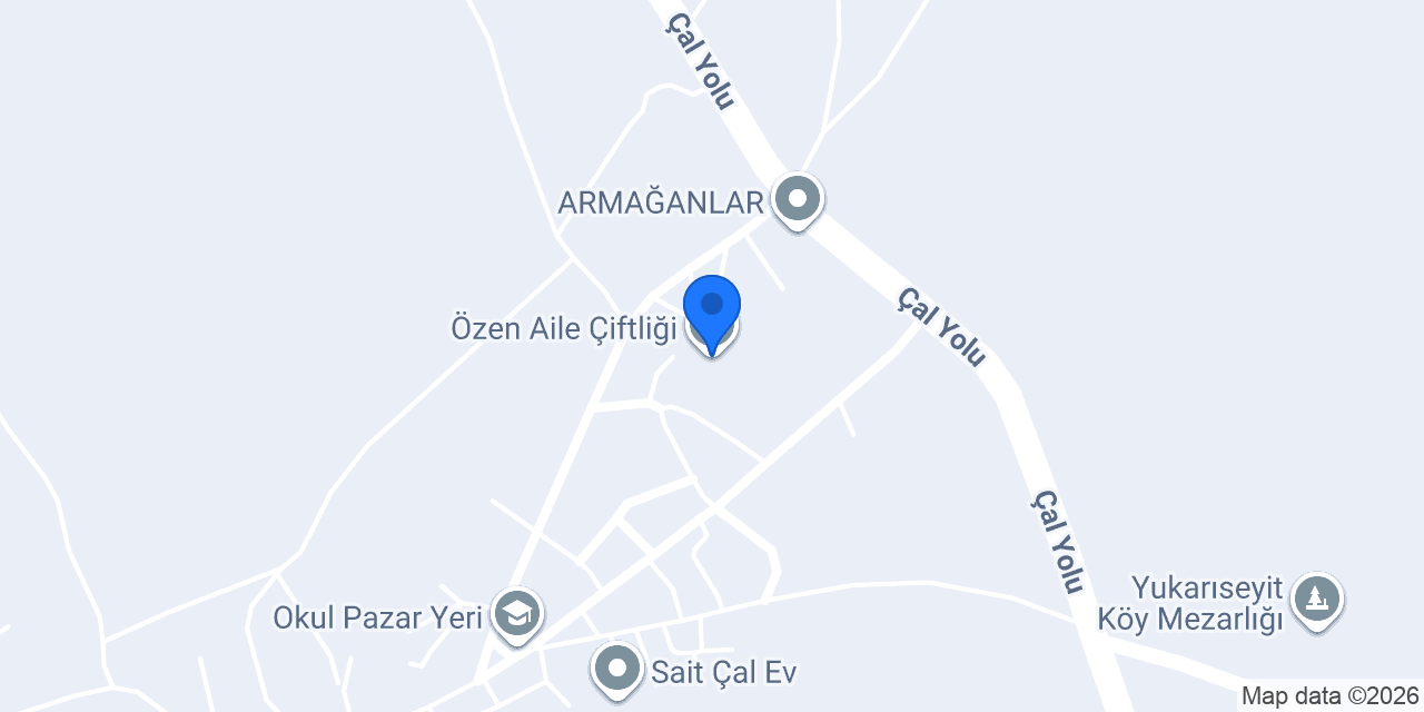 Özen Aile Çiftliği konumu