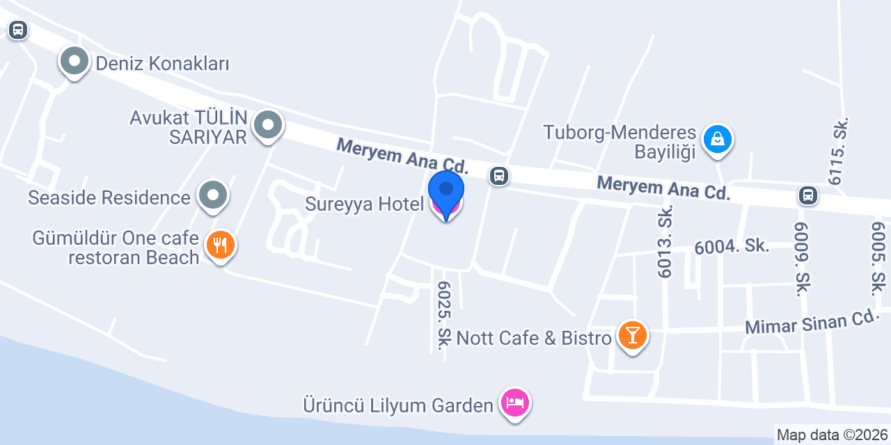 Sureyya Hotel konumu