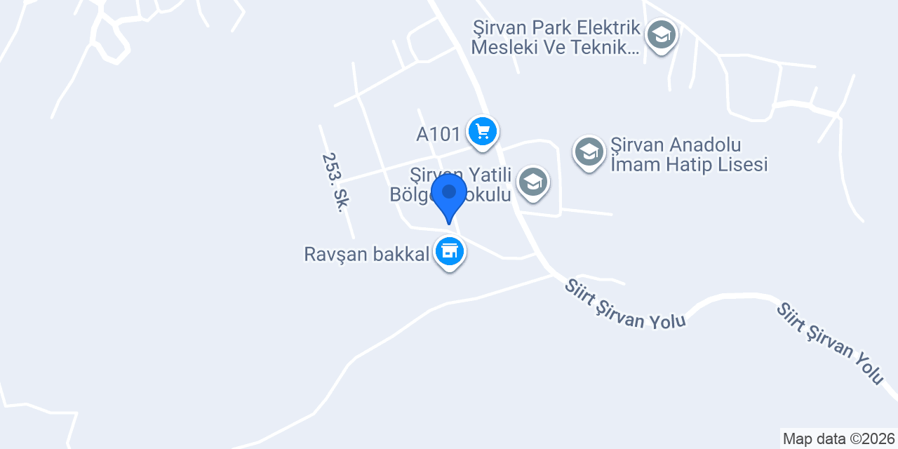 SİİRT PARK SÜRÜCÜ KURSU konumu