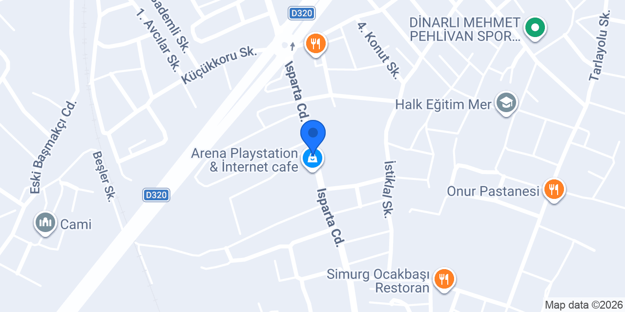 Fırın Coffee konumu