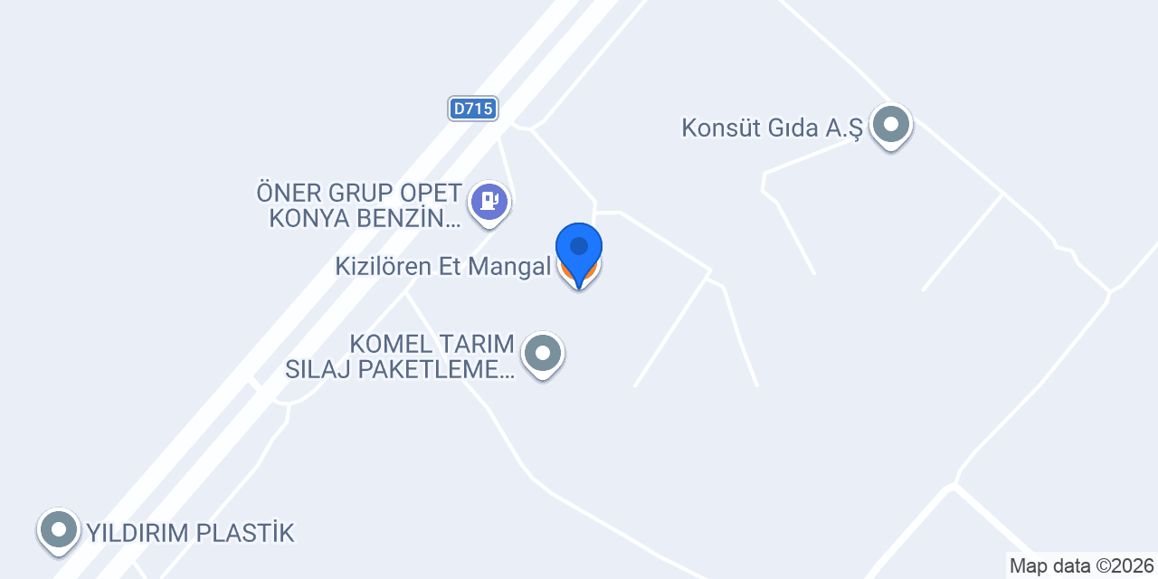 Kizilören Et Mangal konumu