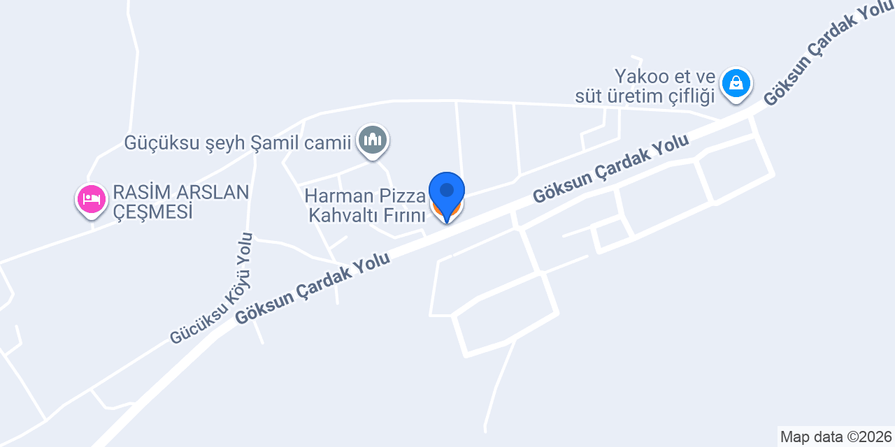 Harman Pizza Kahvaltı Fırını konumu
