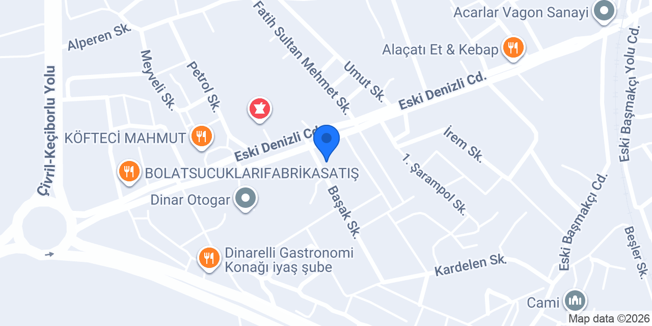 Baytaroglu Garage konumu