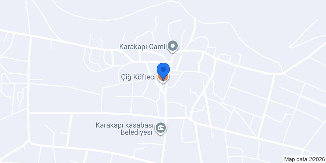OSES ÇİĞ KÖFTE konumu